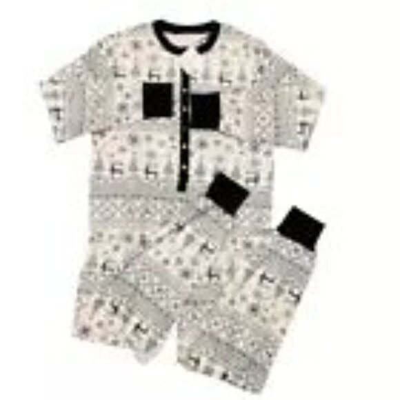 **Hearth & Hand** with Magnolia Christmas Holidays Pajama 100% Cotton M NWT - Picture 7 of 10